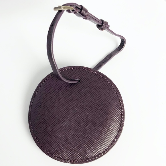 Prada Bag Charm with Mirror Saffiano Leather Accessory with Box and COA - Picture 9 of 12